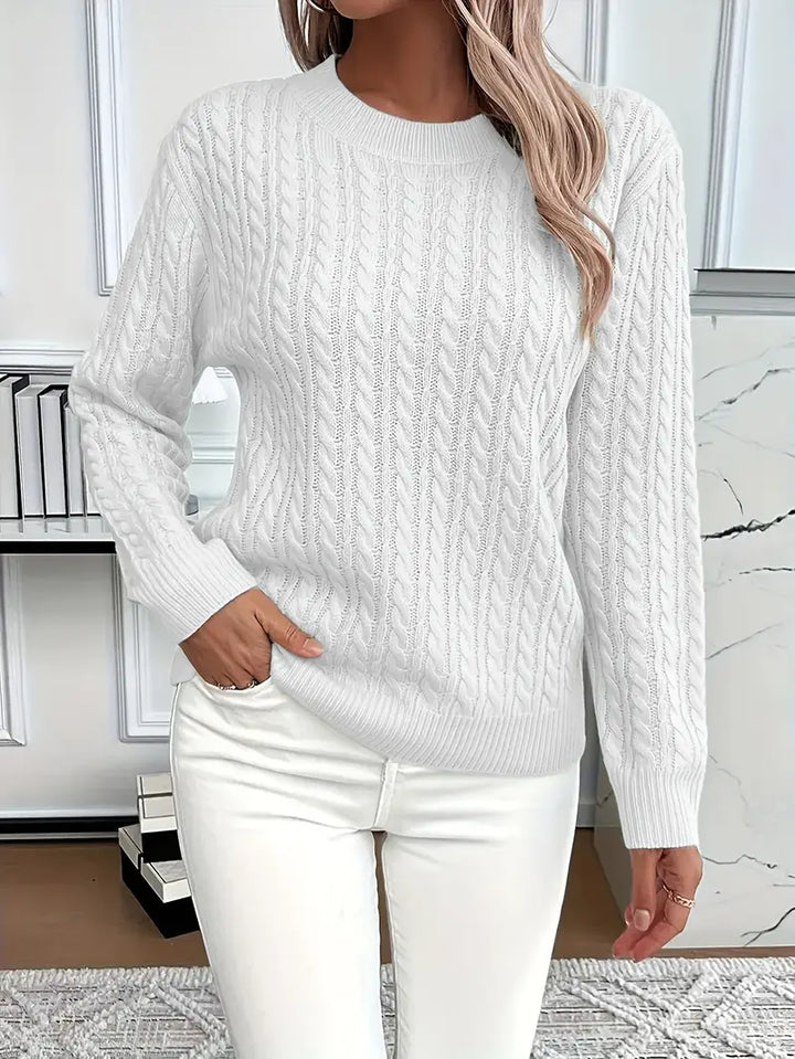 Sophia | Classic Cable Knit Jumper