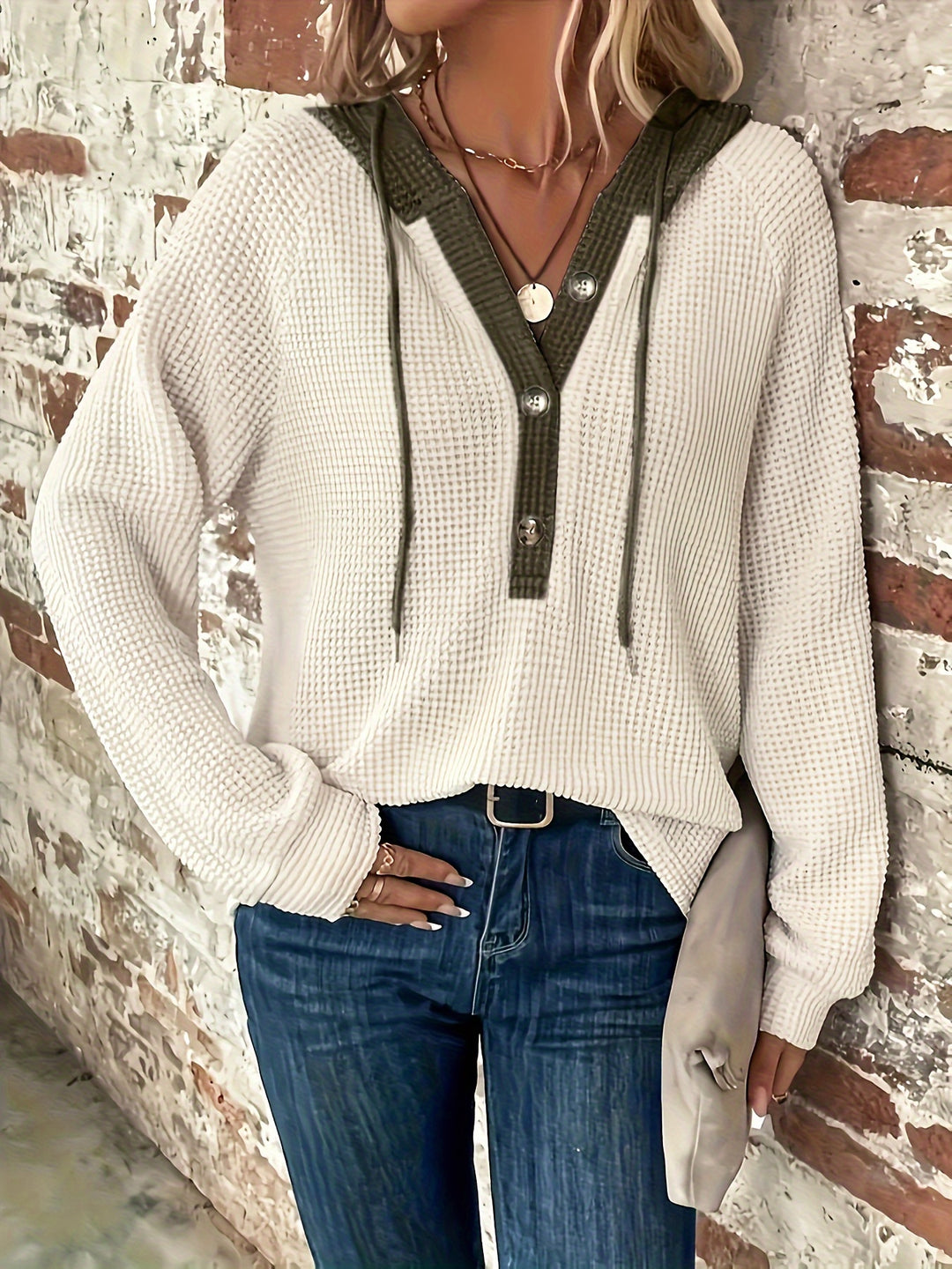 Ariana | Colorblock Hooded Sweatshirt