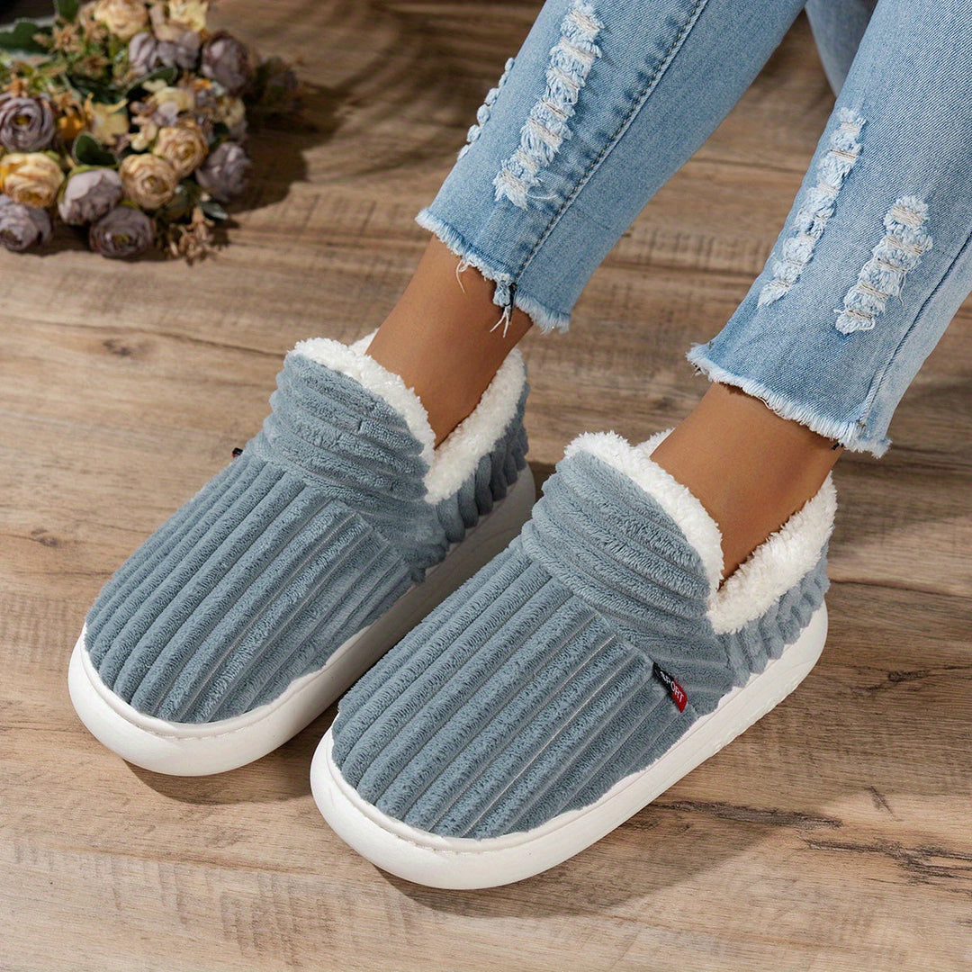 Avery | Soft Plush Indoor Slippers