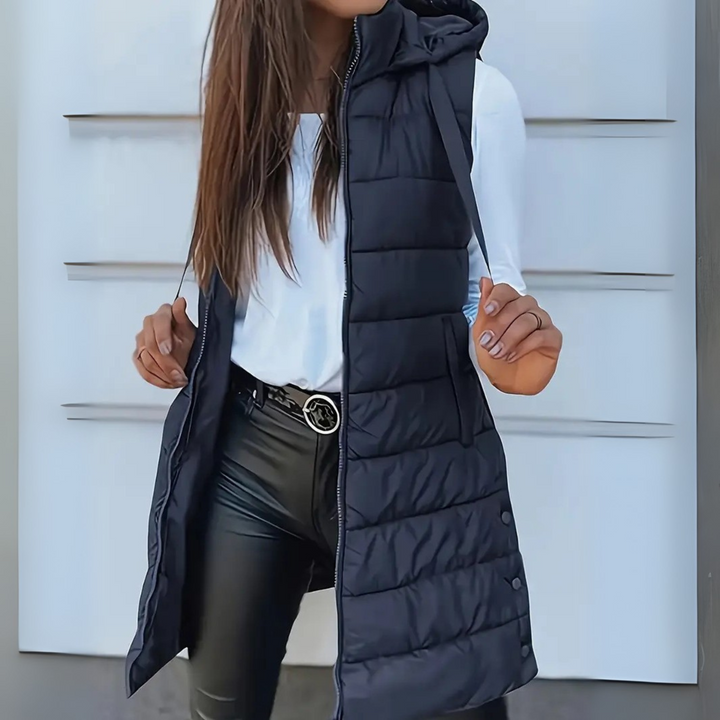 Betty | Long Hooded Puffer Jacket