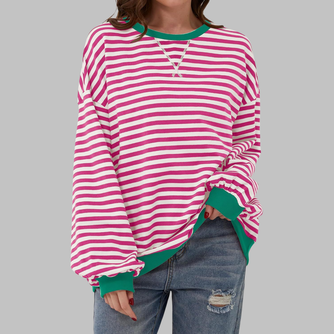 Chloe | Playful Striped Sweater