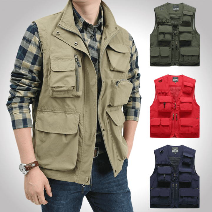 Wyatt | Premium Multi-Pocket Utility Vest