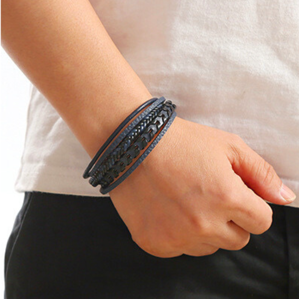 Miles | Braided Multi-Layer Wrist Bracelet