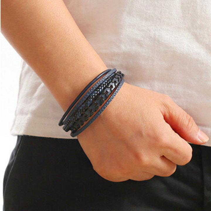 Miles | Braided Multi-Layer Wrist Bracelet