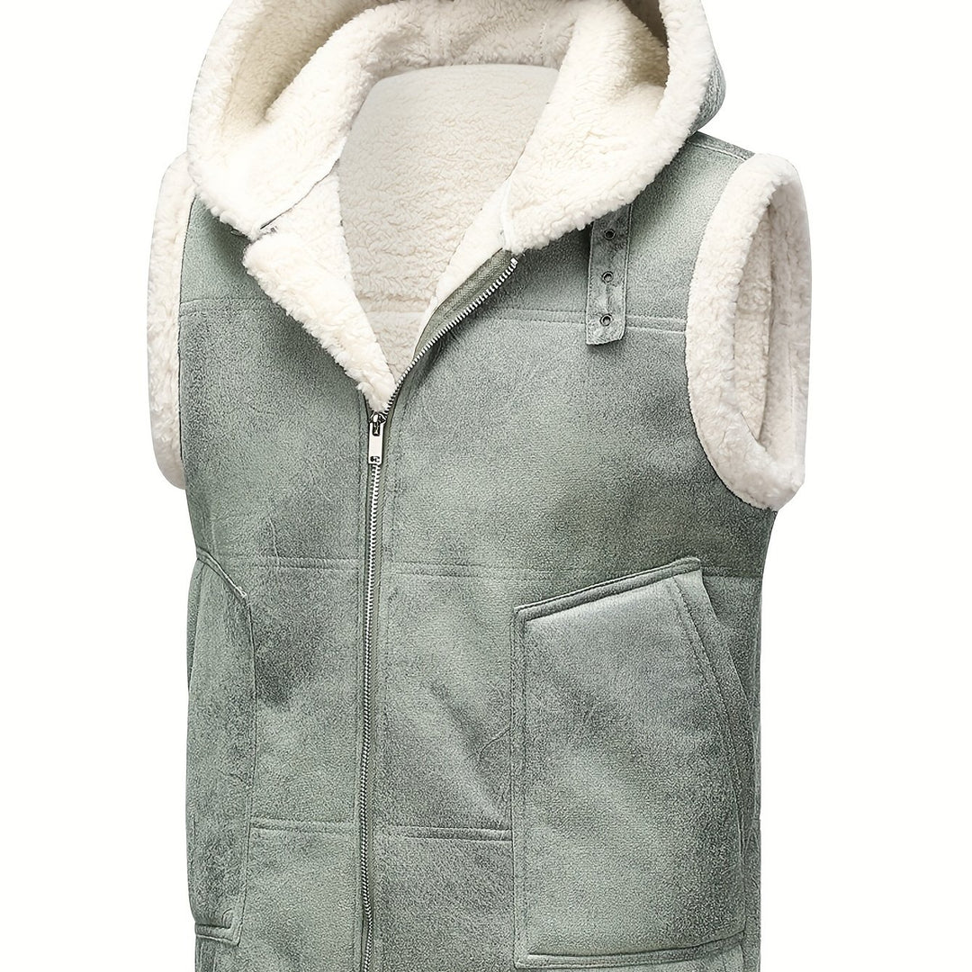 Caleb | Structured Hooded Winter Vest
