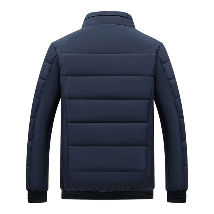 Rowen | Structured High-Collar Smooth Puffer Jacket