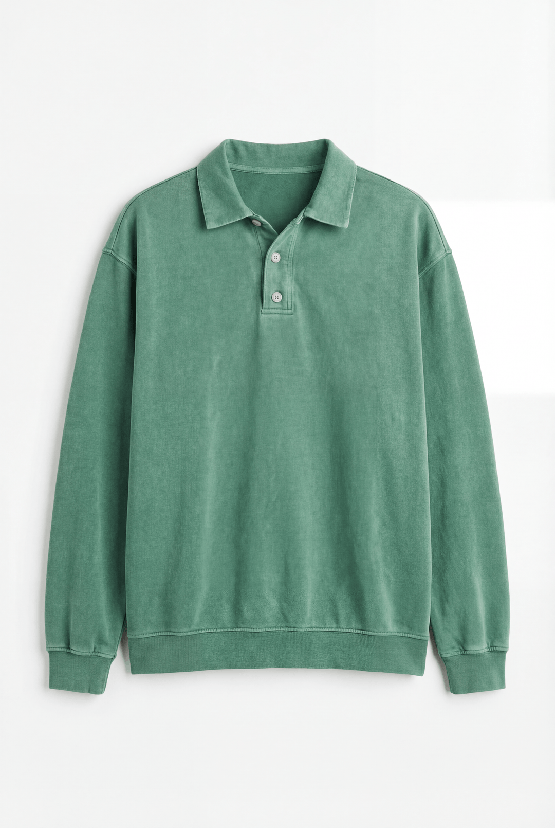 Harrison | Refined Long-Sleeve Polo Sweater