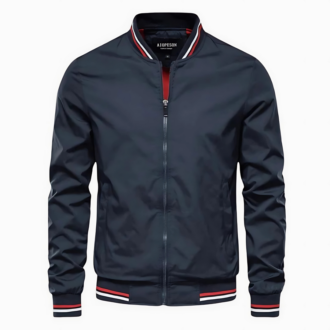 Evan | Refined Zip-Front Jacket