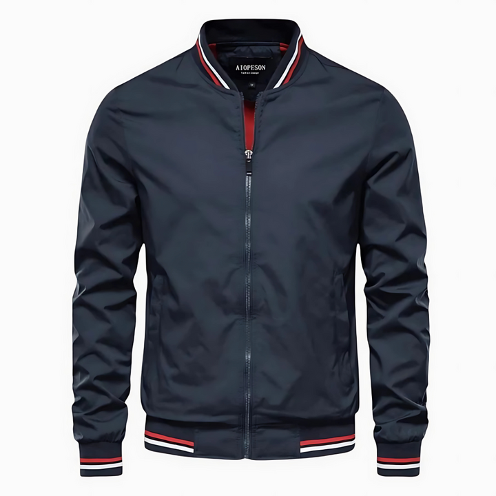 Evan | Refined Zip-Front Jacket