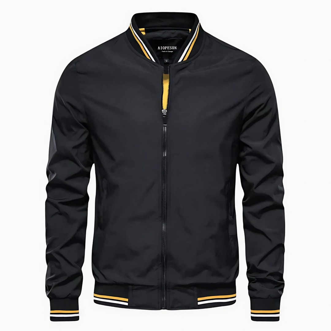 Evan | Refined Zip-Front Jacket