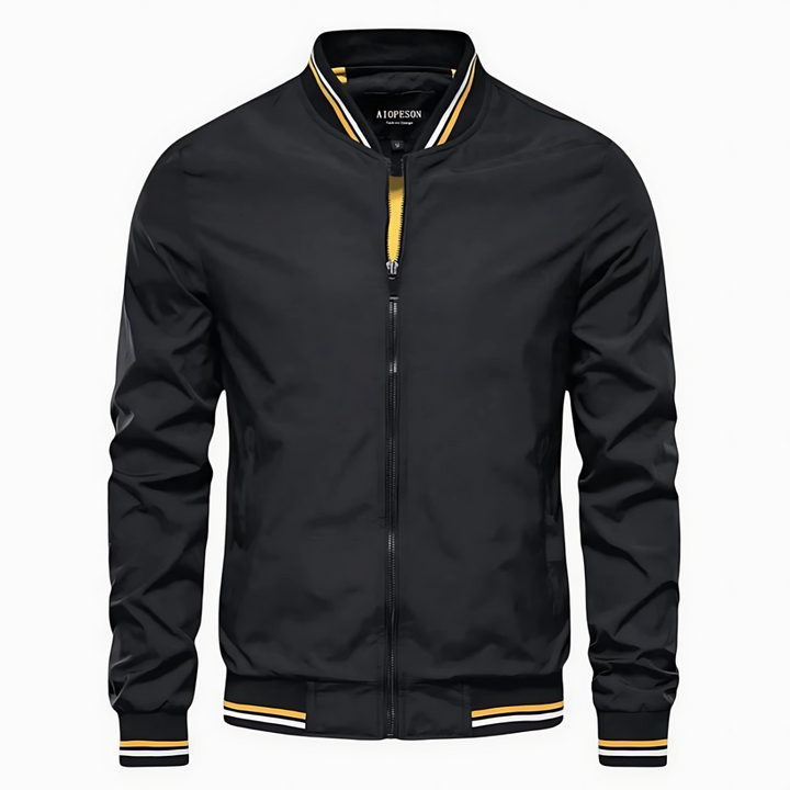 Evan | Refined Zip-Front Jacket