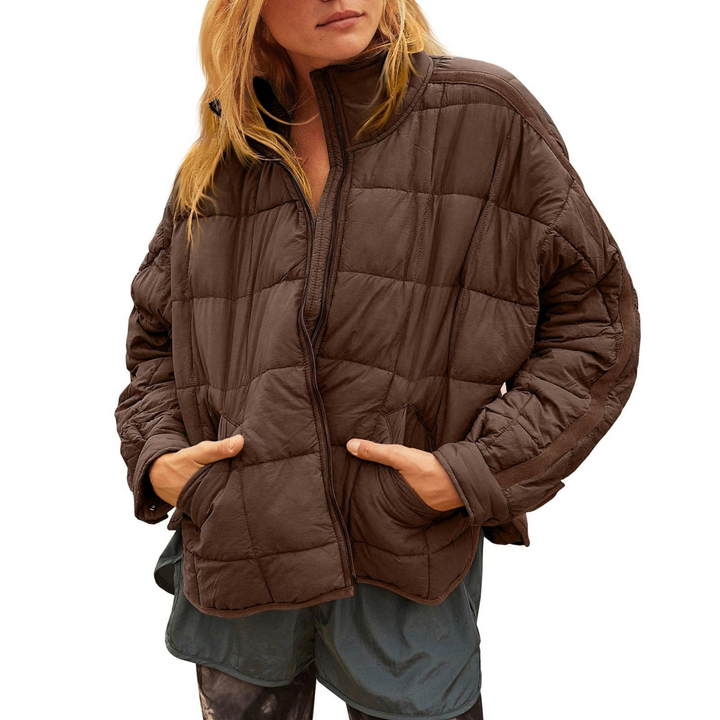 Cynthia | Lightweight Zip Puffer Jacket