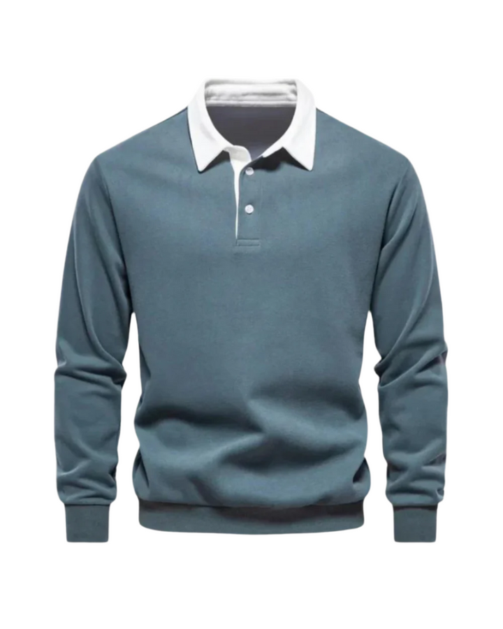 Colin | Casual Polo Knit Sweater