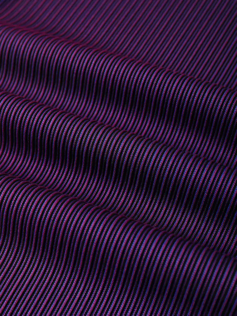 Ellison | Fluid Striped Straight-Leg Pants