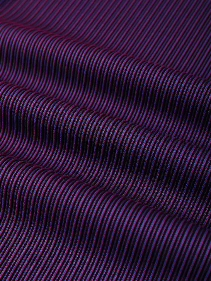 Ellison | Fluid Striped Straight-Leg Pants