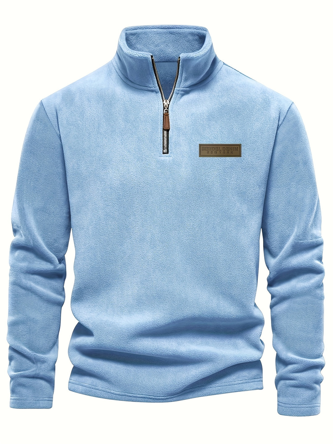 Evan | Classic Half-Zip Stand-Collar Sweater
