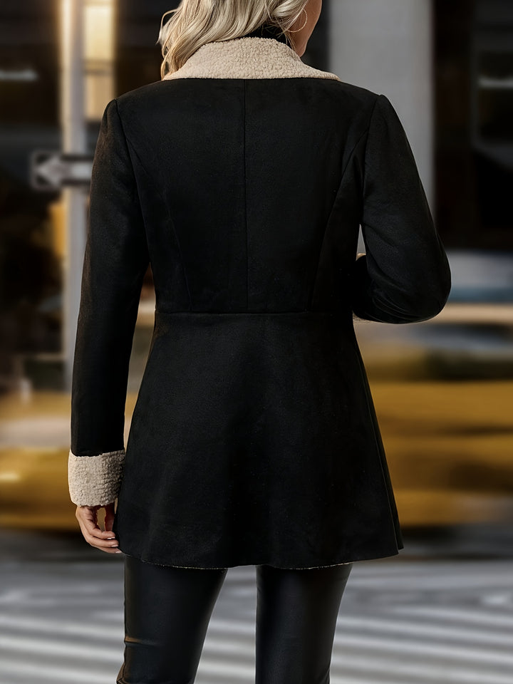 Clara | Elegant Buttoned Long Coat