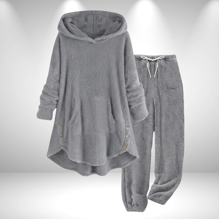 Cressy | Cozy Draped Hooded Lounge Set