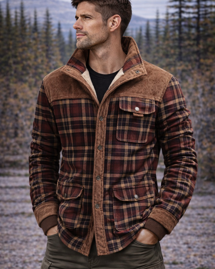 Hunter | Rugged Plaid Utility Jacket