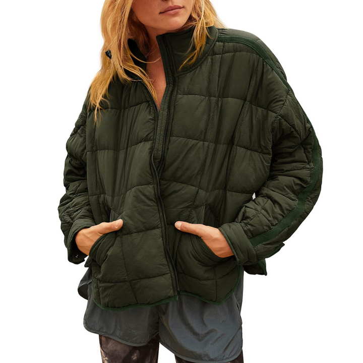 Cynthia | Lightweight Zip Puffer Jacket
