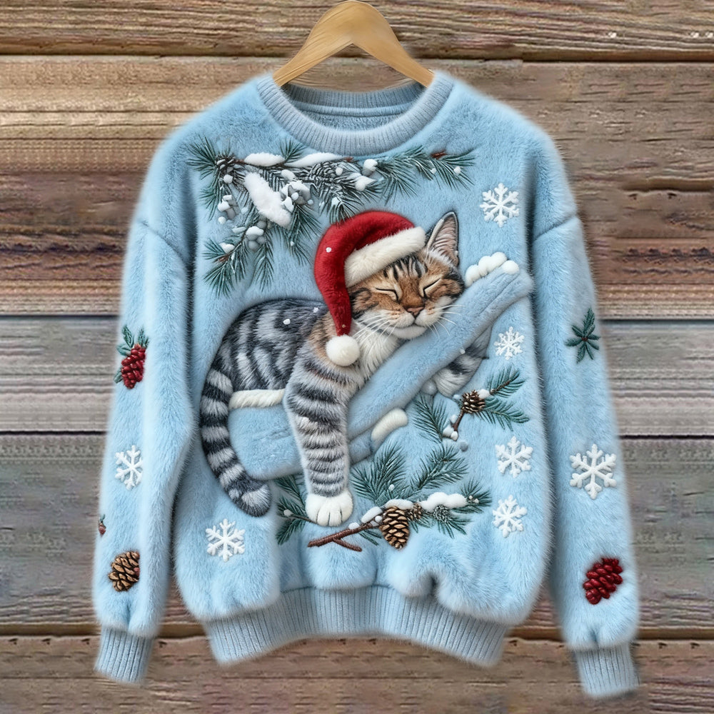 Emery | The Purrfect Christmas Sweater for Cat Lovers