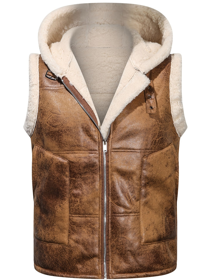 Caleb | Structured Hooded Winter Vest