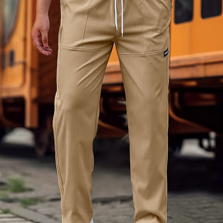 Cole | Relaxed Drawstring Casual Tapered Pants