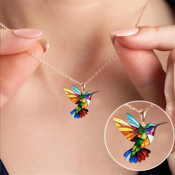 Lana | Colorful Hummingbird Earrings