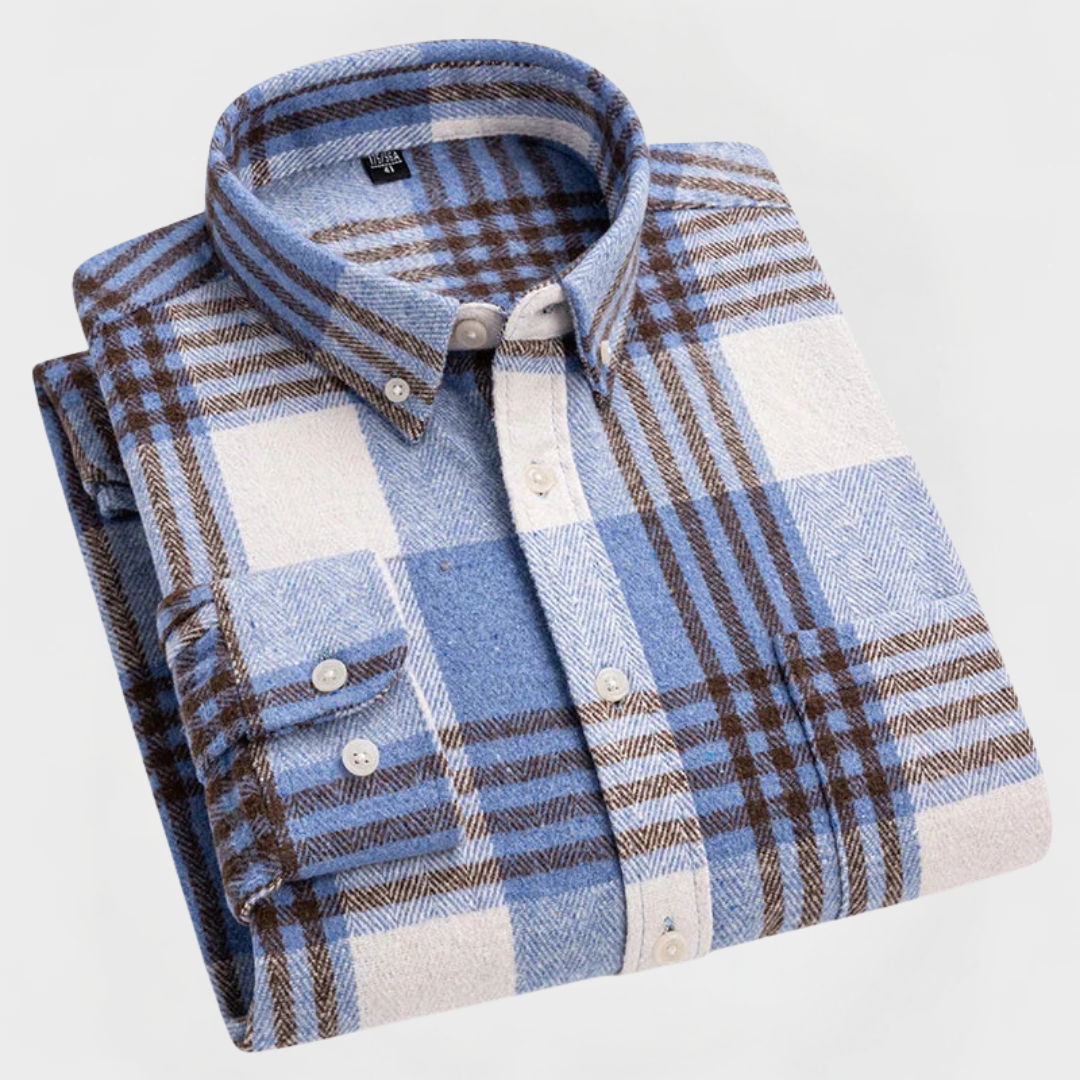 Mark | Classic Plaid Flannel Shirt