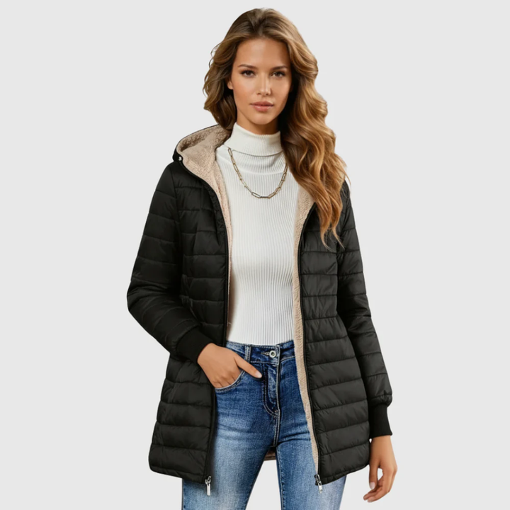 Nora | Cozy Hooded Winter Jacket