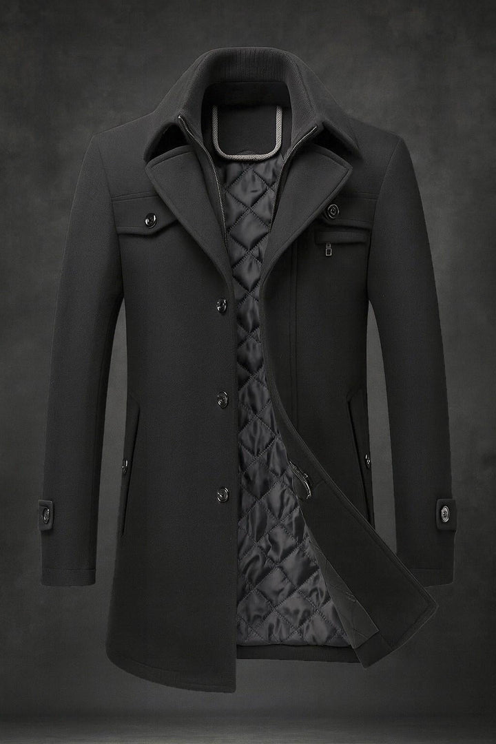 Damian | Modern Tailored Overcoat