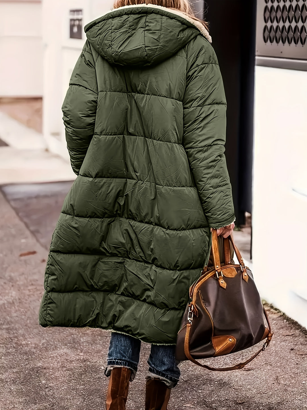 Camille | Long Quilted Winter Coat