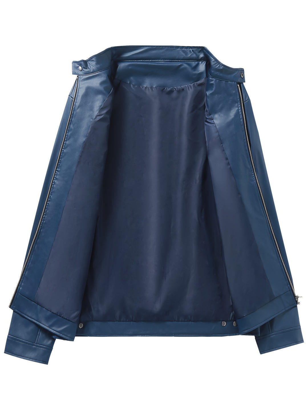 Ethan | Sleek Stand-Collar Moto Jacket