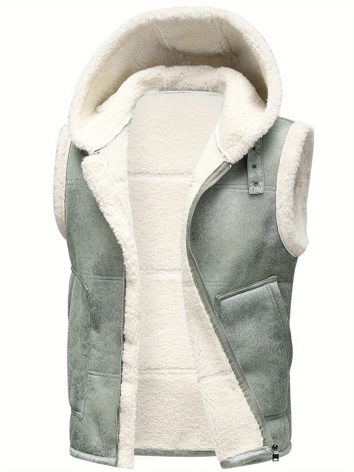 Caleb | Structured Hooded Winter Vest