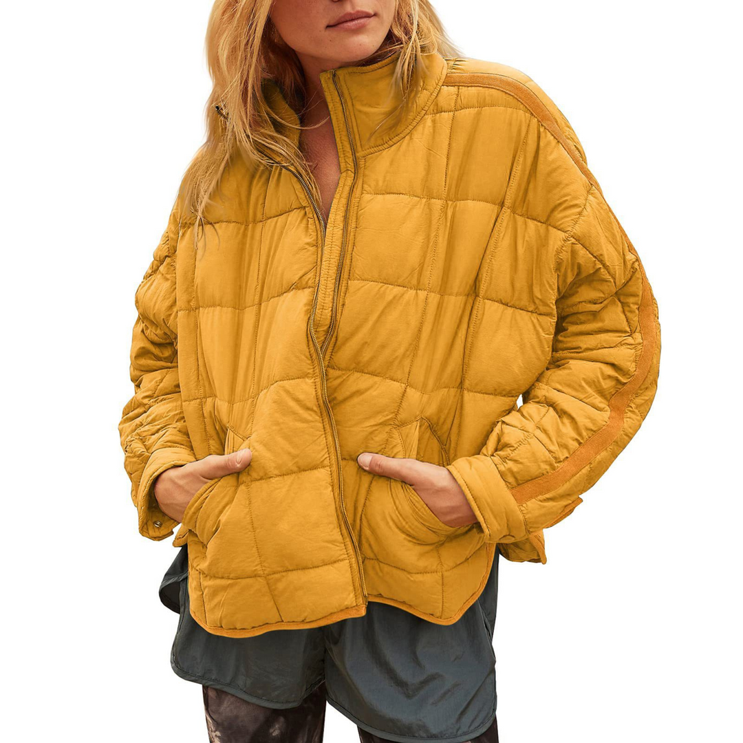 Cynthia | Lightweight Zip Puffer Jacket