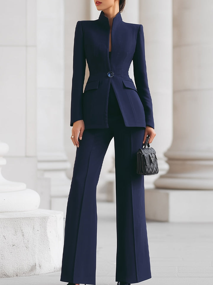 Avery | Elegant Blazer & Pants Suit Set