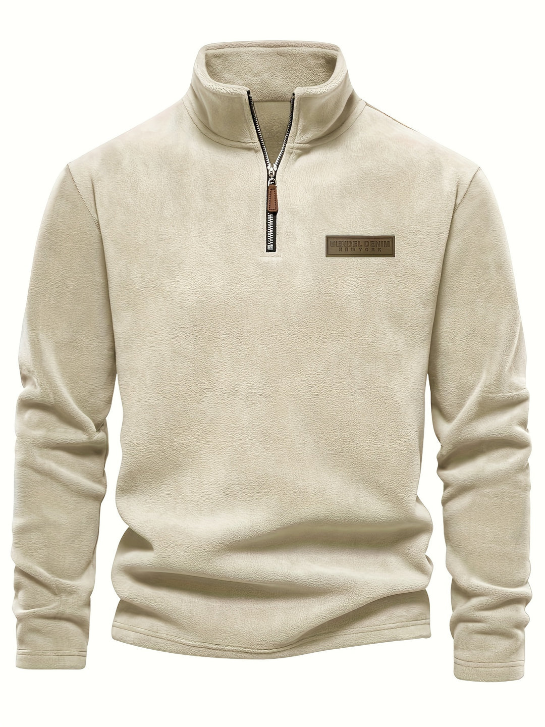 Evan | Classic Half-Zip Stand-Collar Sweater