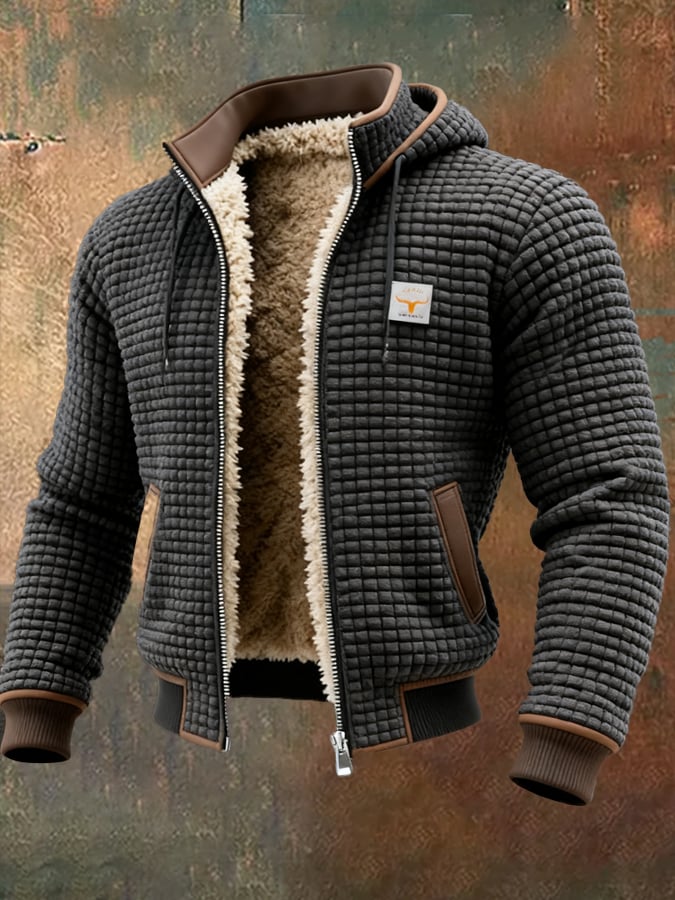 Asher | Cozy Knit Winter Jacket