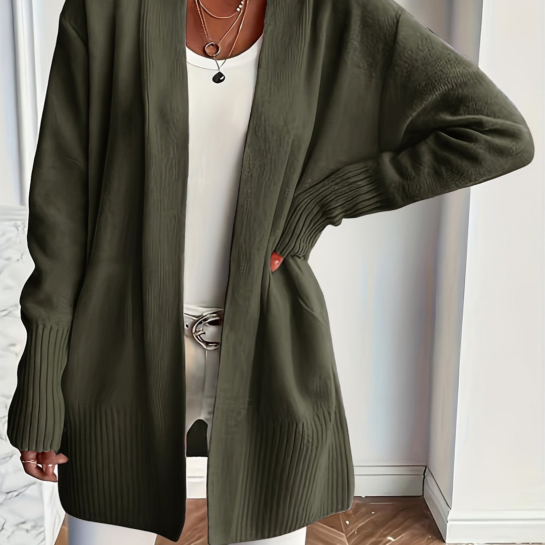 Ashley | Cozy Open-Front Cardigan