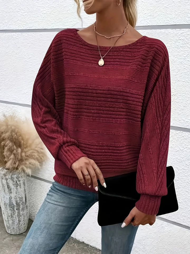 Pamela | Relaxed Sleeve Knit Sweater