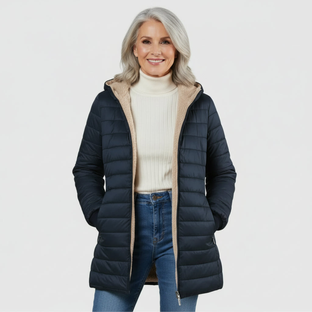 Helena | Cozy Hooded Winter Coat