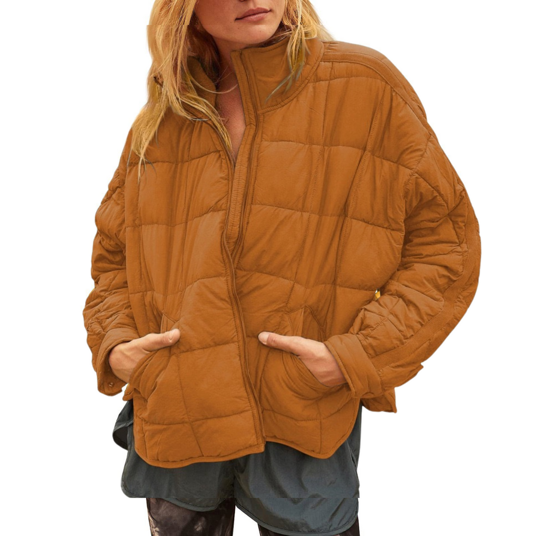 Cynthia | Lightweight Zip Puffer Jacket