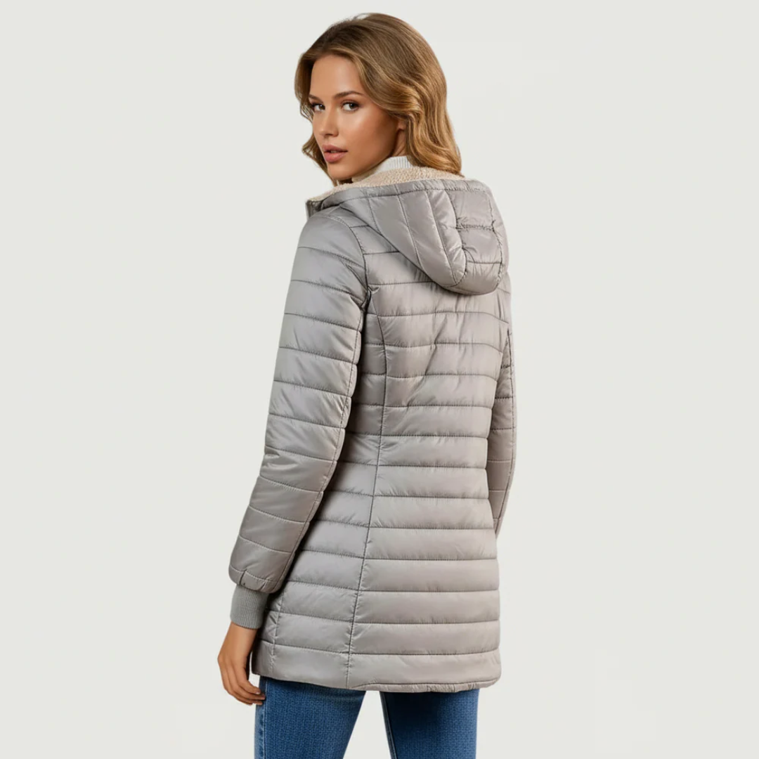 Nora | Cozy Hooded Winter Jacket