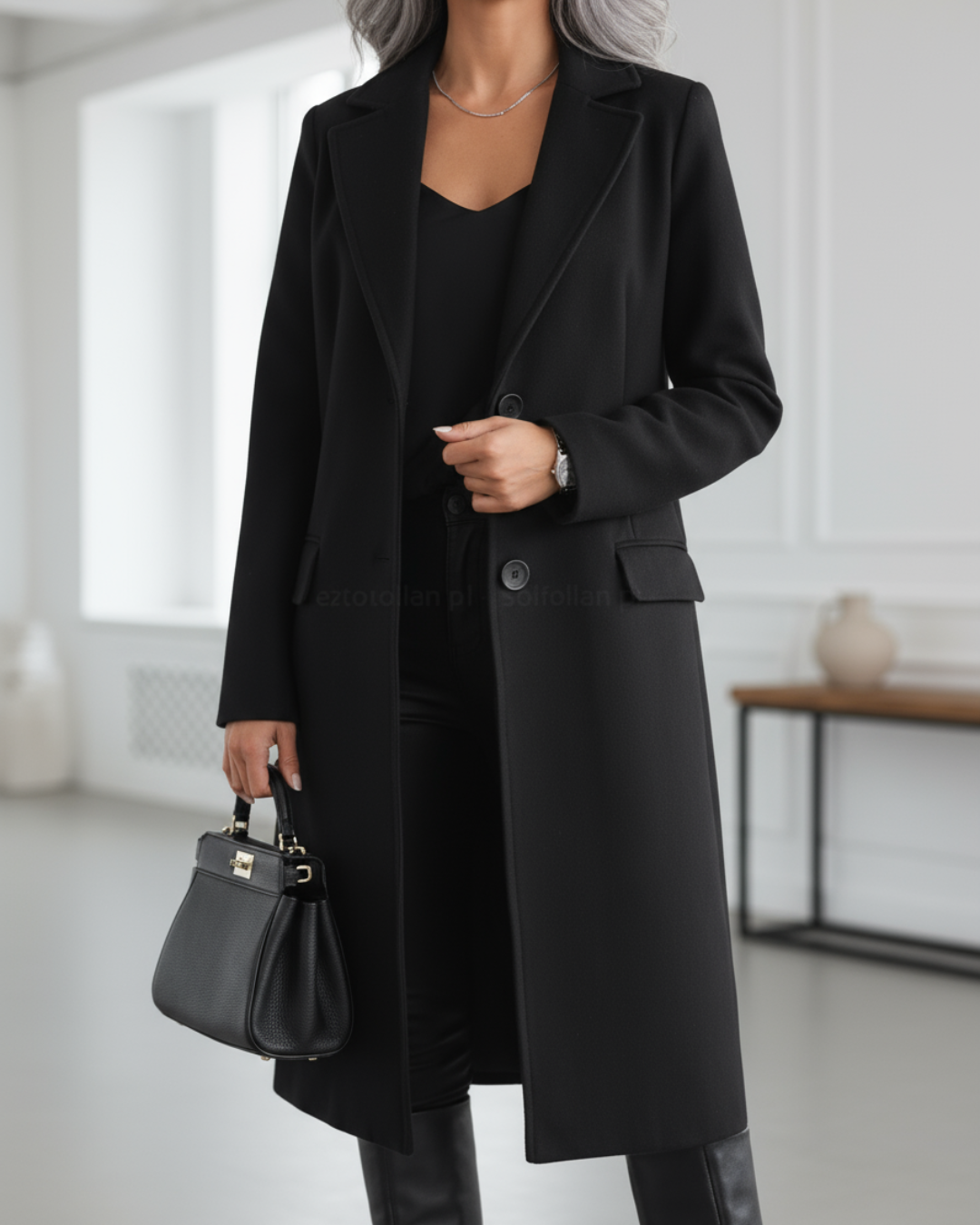 Judith | Timeless Long Tailored Coat