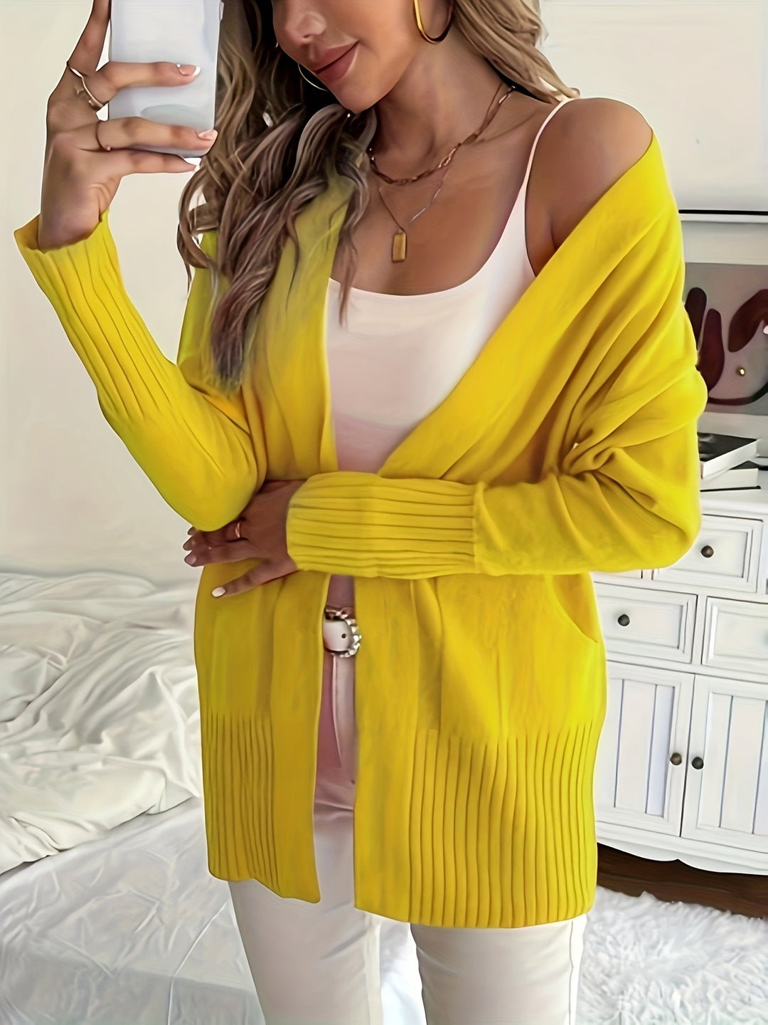 Ashley | Cozy Open-Front Cardigan