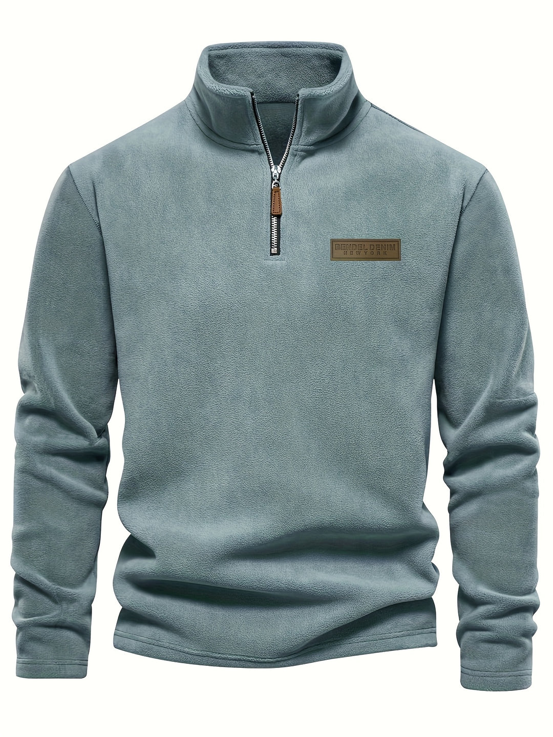 Evan | Classic Half-Zip Stand-Collar Sweater