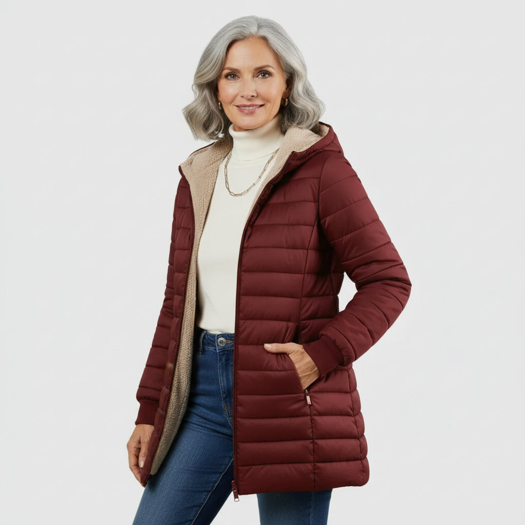 Helena | Cozy Hooded Winter Coat
