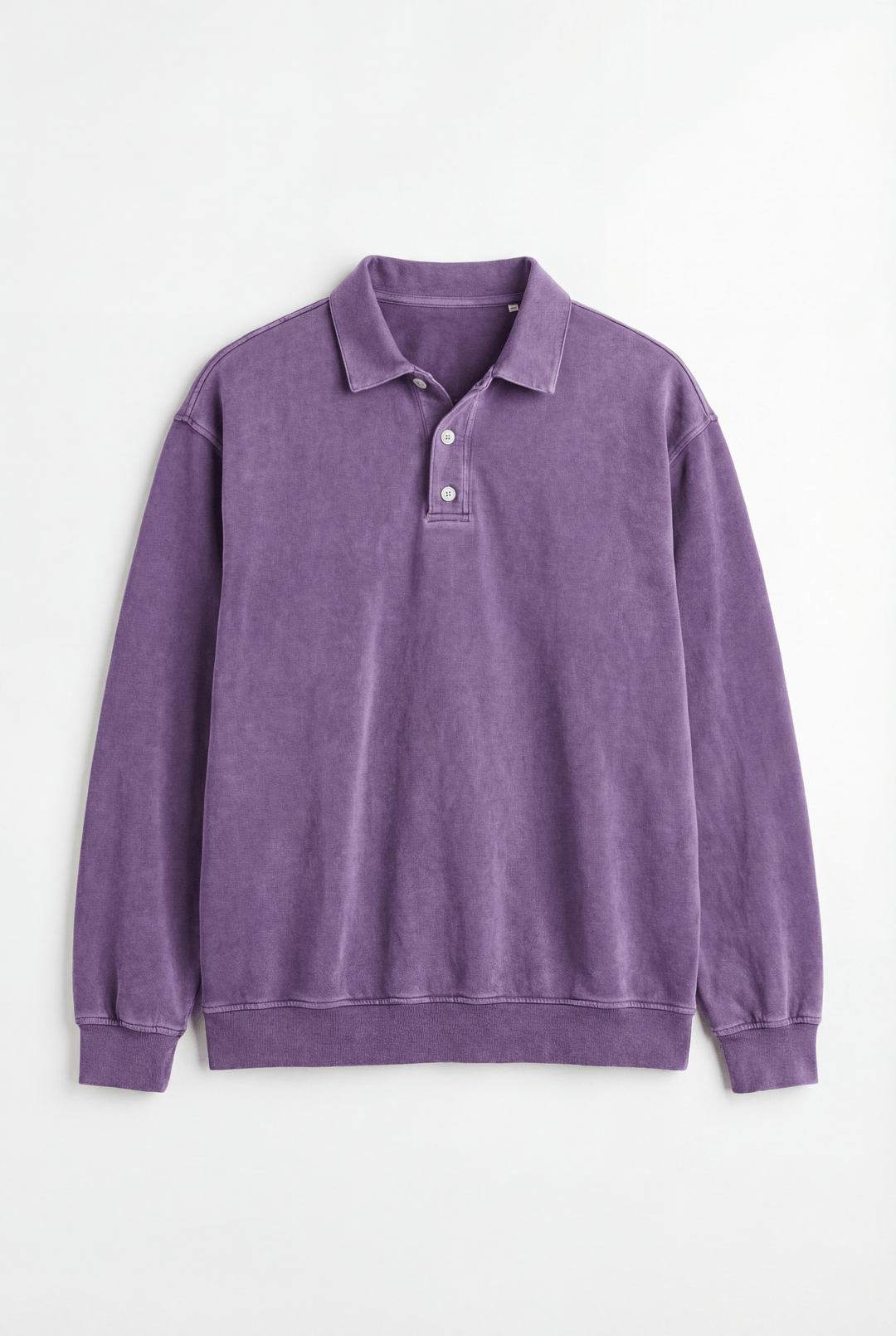 Harrison | Refined Long-Sleeve Polo Sweater
