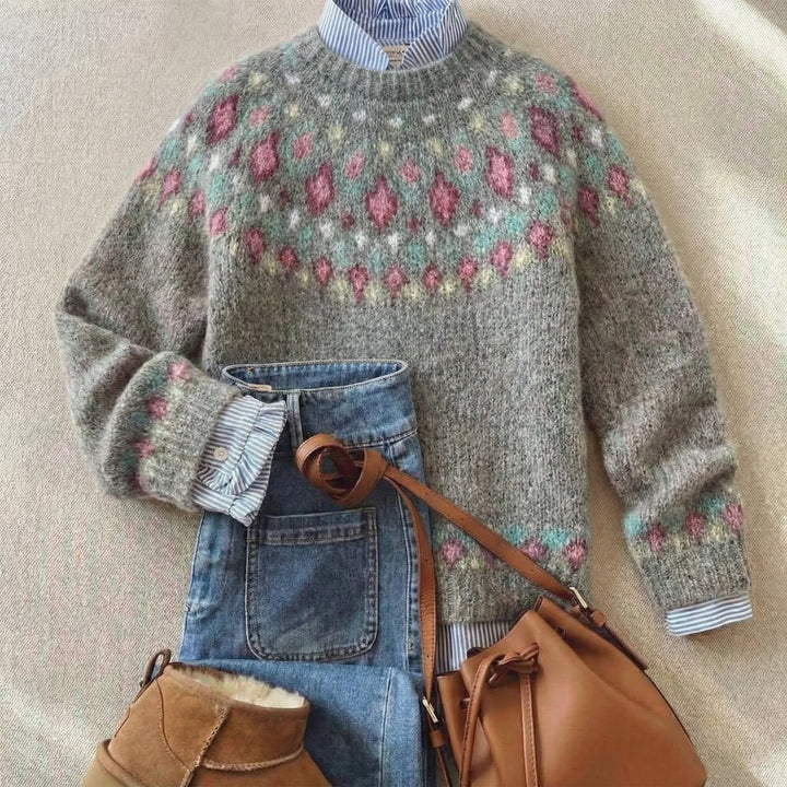 Eleanor | Timeless Pattern Charm Sweater