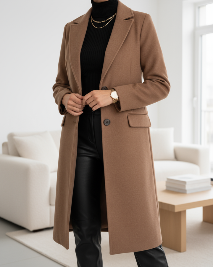 Judith | Timeless Long Tailored Coat